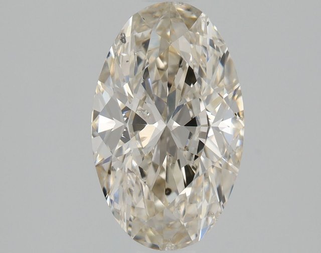 1.01 ct Oval L · Faint Brown natural diamond