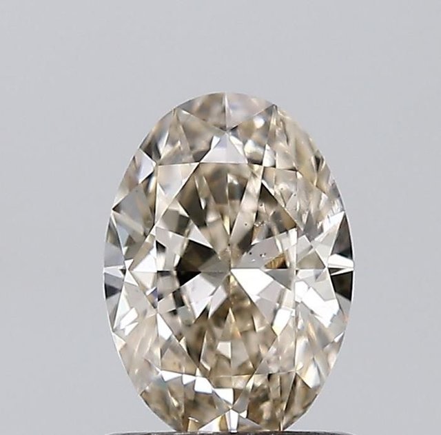 0.80 ct Oval M · Faint Brown natural diamond