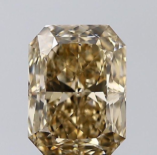 2.00 ct Radiant Fancy Brown natural diamond
