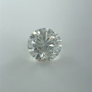 0.70 ct Round L · Faint Brown natural diamond