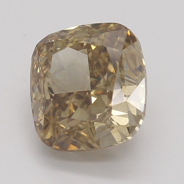 1.50 ct Cushion Fancy Brown natural diamond