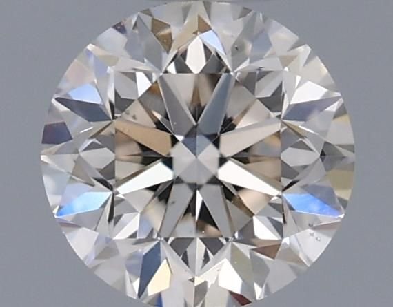 0.42 ct Round M · Faint Brown natural diamond