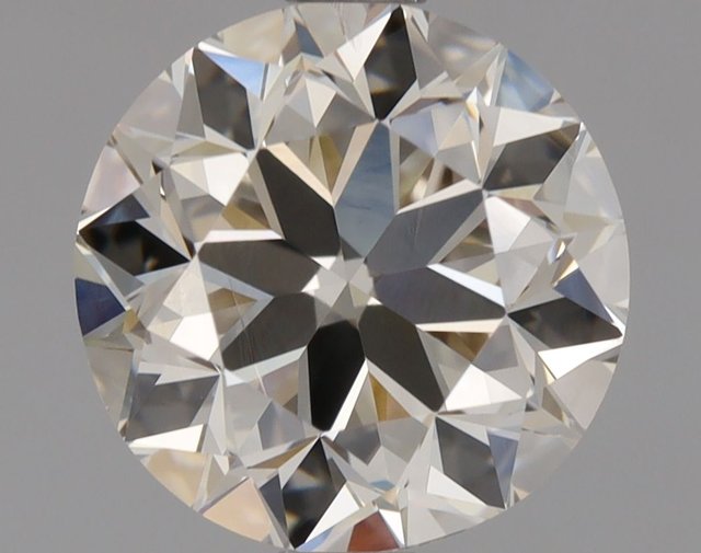 1.50 ct Round M · Faint Brown natural diamond