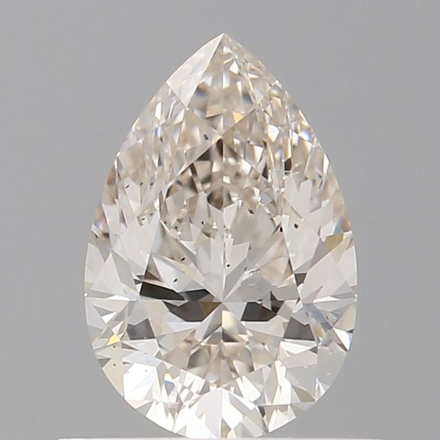 0.70 ct Pear K · Faint Brown natural diamond