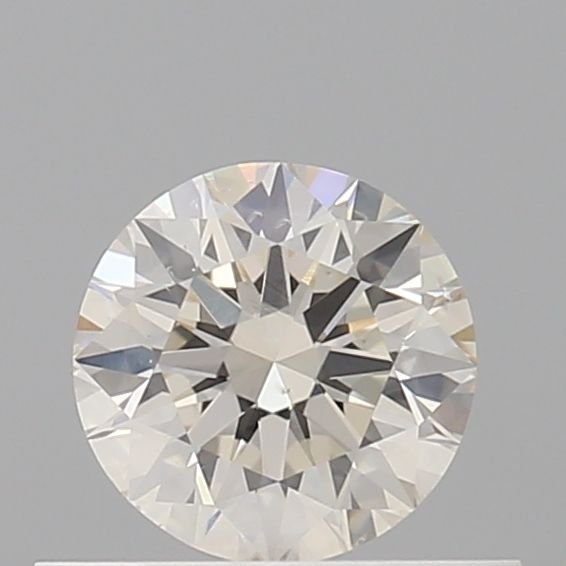 0.46 ct Round K · Faint Brown natural diamond