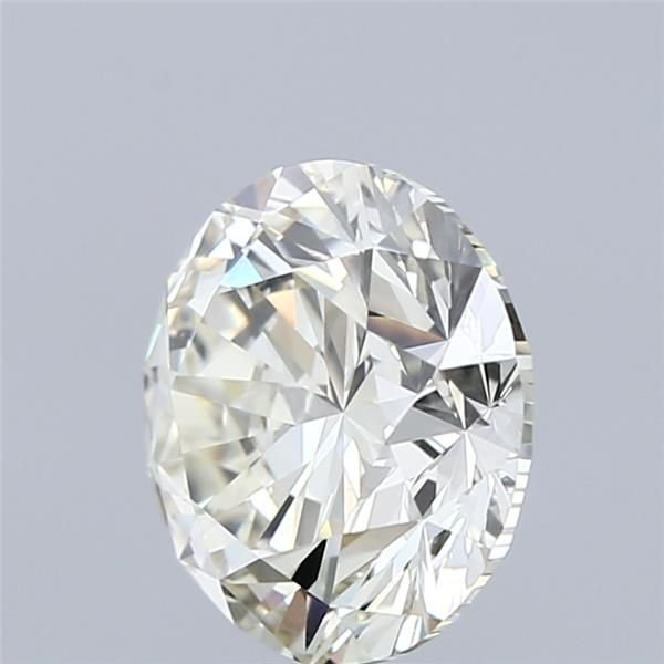2.50 ct Round K · Faint Brown natural diamond
