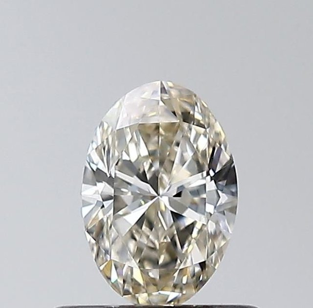 0.41 ct Oval L · Faint Brown natural diamond
