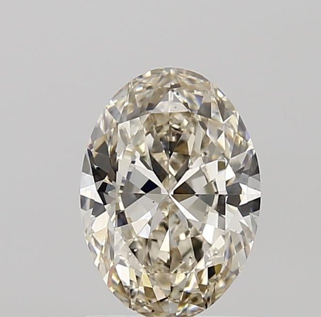 1.40 ct Oval L · Faint Brown natural diamond