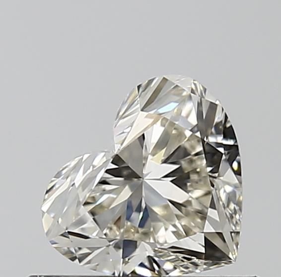 0.52 ct Heart L · Faint Brown natural diamond
