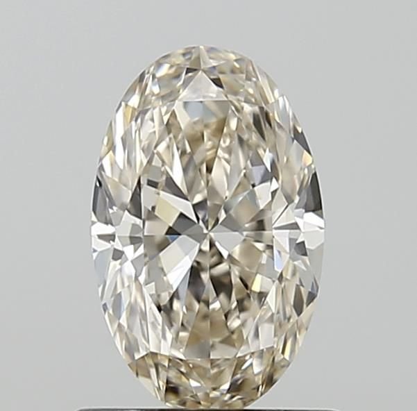 0.90 ct Oval L · Faint Brown natural diamond