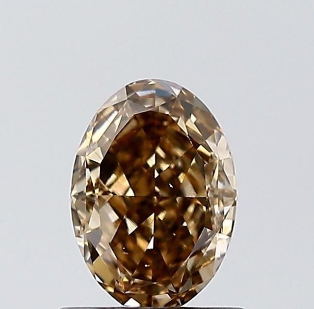 1.03 ct Oval Fancy Brown natural diamond