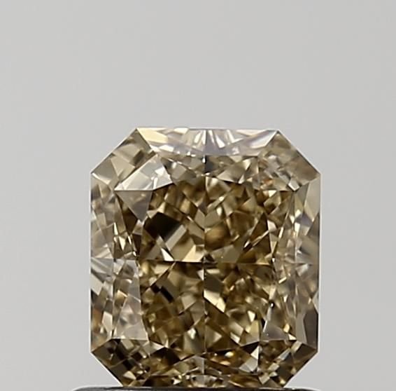 1.01 ct Radiant Fancy Brown natural diamond