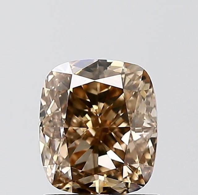 1.49 ct Cushion Fancy Brown natural diamond
