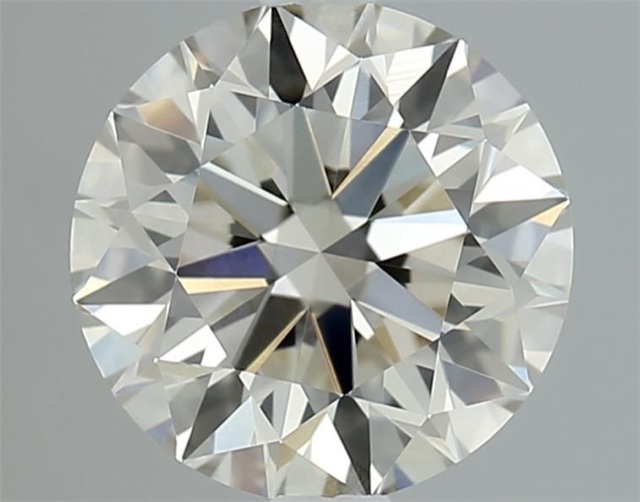 1.01 ct Round N · Very Light Brown natural diamond