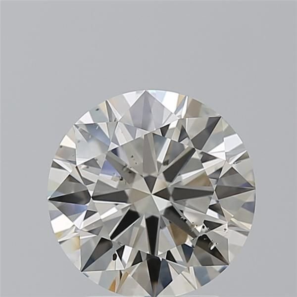 2.81 ct Round K · Faint Brown natural diamond
