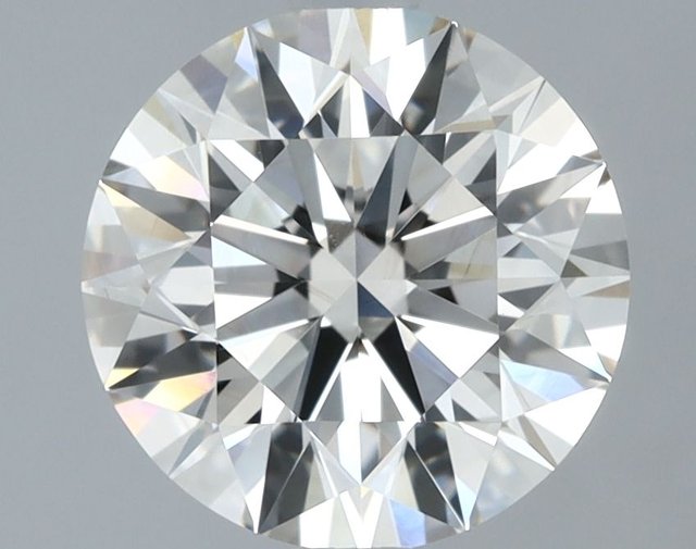 1.66 ct Round M · Faint Brown natural diamond