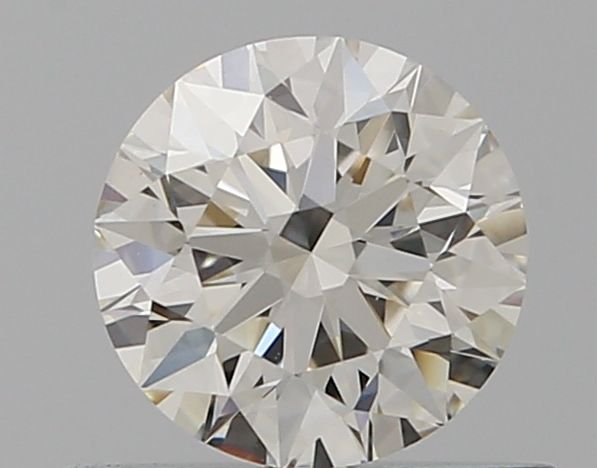 0.52 ct Round K · Faint Brown natural diamond