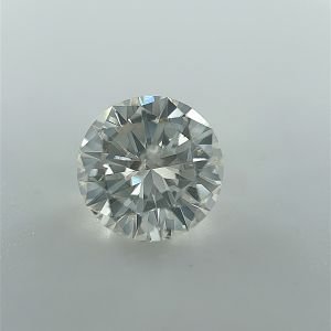 1.29 ct Round L · Faint Brown natural diamond