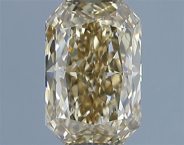 1.01 ct Radiant Fancy Brown natural diamond