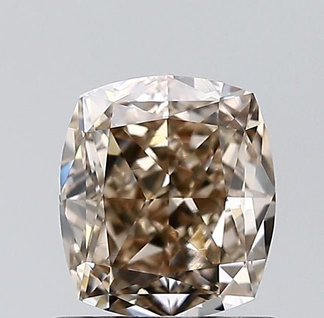 1.16 ct Cushion Fancy Brown natural diamond