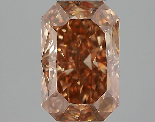 1.50 ct Radiant Fancy Brown natural diamond