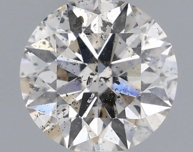 0.71 ct Round L · Faint Brown natural diamond