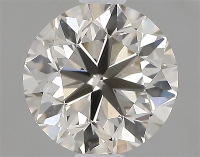 1.01 ct Round N · Very Light Brown natural diamond