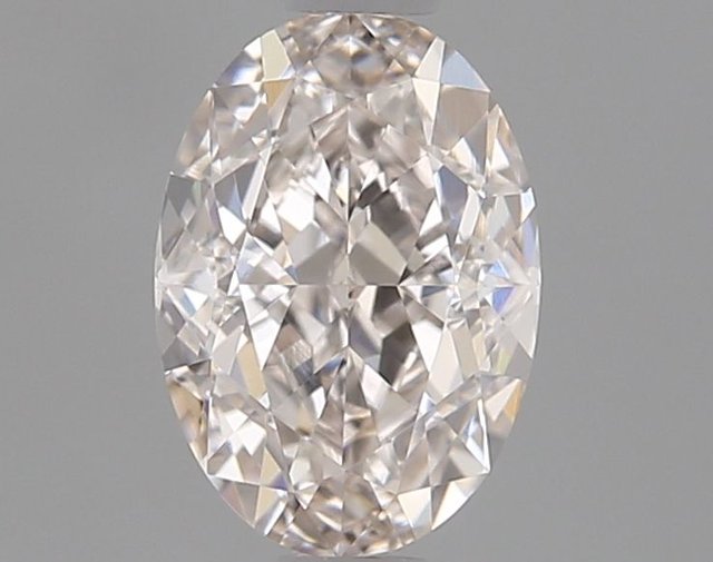 0.80 ct Oval Light Pinkish Brown natural diamond