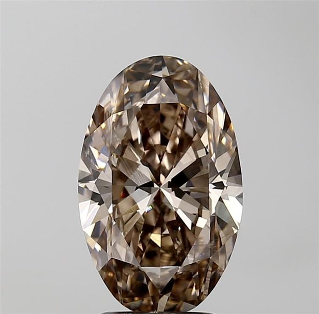 3.02 ct Oval Fancy Brown natural diamond