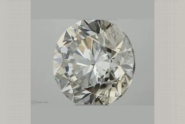 1.01 ct Round N · Very Light Brown natural diamond