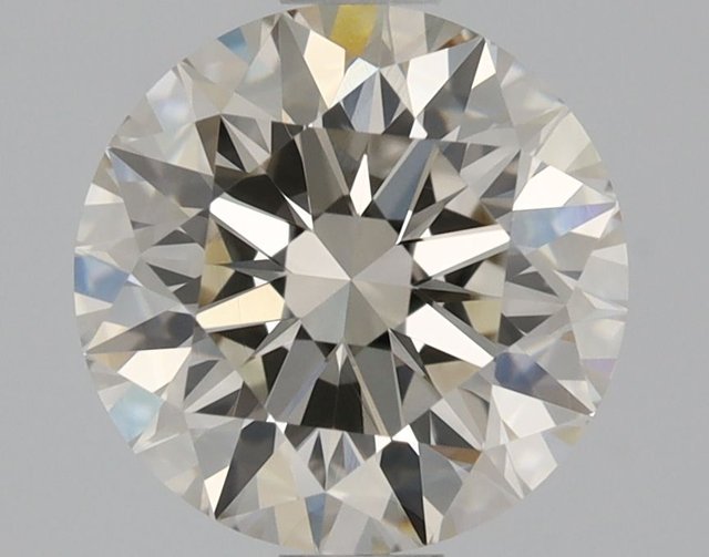 1.04 ct Round L · Faint Brown natural diamond