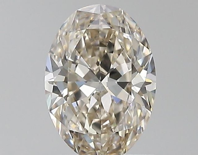 0.80 ct Oval L · Faint Brown natural diamond