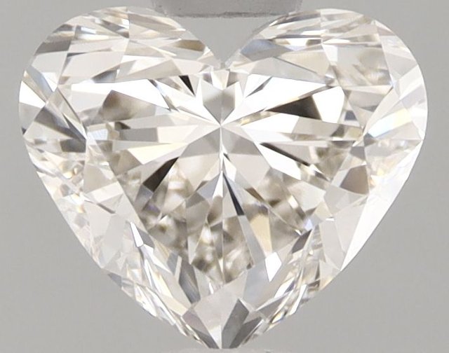 1.01 ct Heart K · Faint Brown natural diamond
