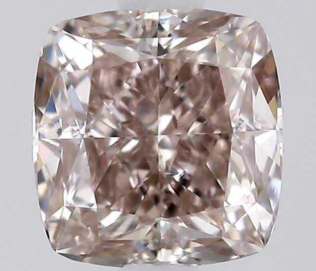0.31 ct Cushion Fancy Pinkish Brown natural diamond