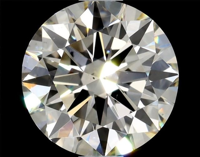 1.00 ct Round L · Faint Brown natural diamond