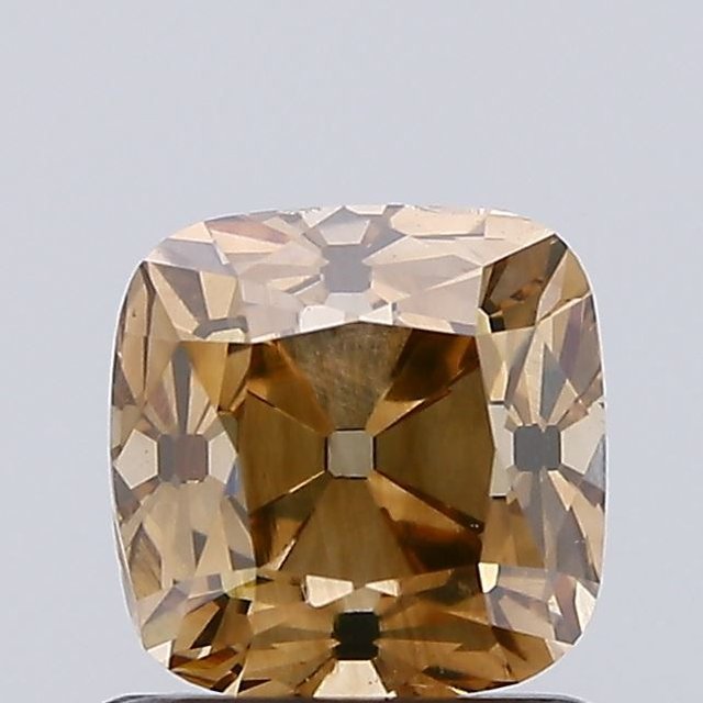 1.00 ct Cushion Fancy Brown natural diamond