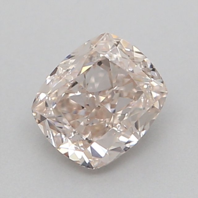 0.34 ct Cushion Light Pinkish Brown natural diamond