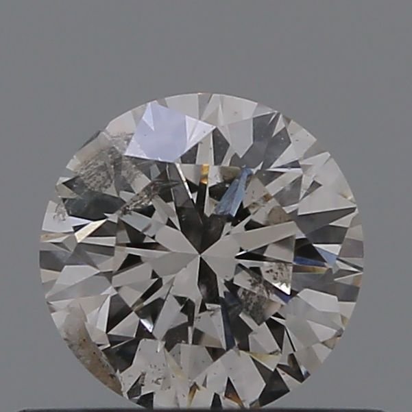 0.44 ct Round K · Faint Brown natural diamond