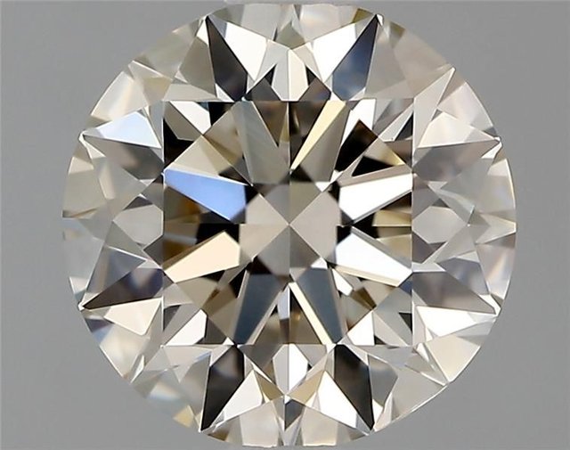 1.00 ct Round L · Faint Brown natural diamond