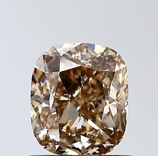 1.03 ct Cushion Fancy Brown natural diamond