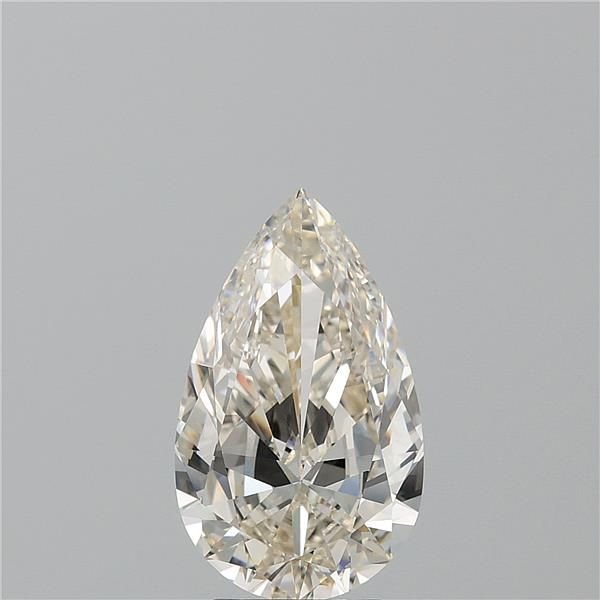 3.50 ct Pear K · Faint Brown natural diamond