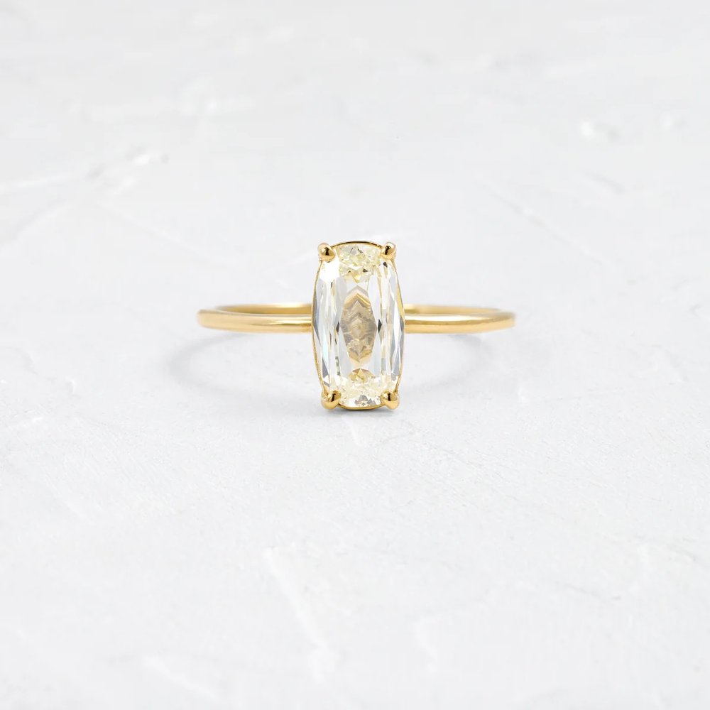 Whisper Ring, 1.5ct. Natural Champagne Diamond