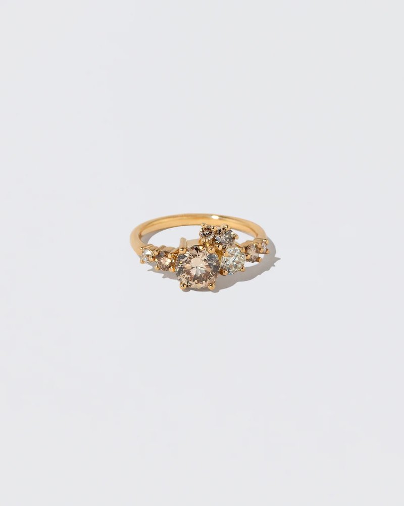 Luna Ring - Champagne Diamond